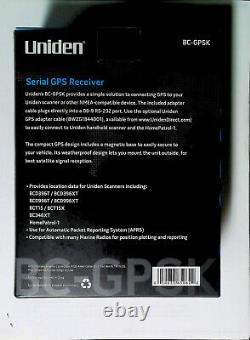 Uniden BCD436HP Digital Handheld TrunkTracker V Scanner with BC-GPSK GPS Antenna