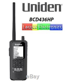 Uniden BCD436HP Handheld Digital Police Scanner Trunking P-25 Phase 1 2 TDMA W