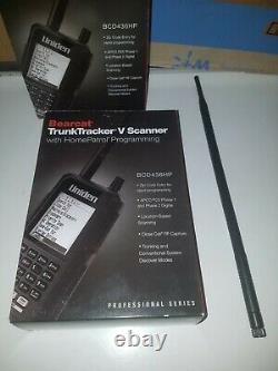 Uniden BCD436HP Handheld Digital Police Scanner Trunking P-25 Phase I & II TDMA