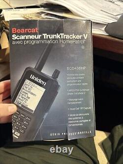 Uniden BCD436HP Home Patrol Digital Handheld Scanner Bearcat Trunktracker V