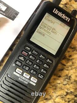 Uniden BCD436HP Home Patrol Series Digital Handheld Scanner WITH EXTRAS