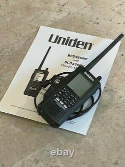 Uniden BCD436HP HomePatrol Digital Handheld Scanner. EASY to setup by zip code
