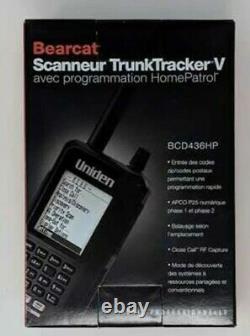 Uniden BCD436HP HomePatrol Series Digital Handheld Scanner BRAND NEW