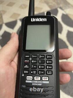 Uniden BCD436HP HomePatrol Series Digital Handheld Scanner+ Extras