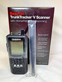 Uniden BCD436HP HomePatrol Series Digital Handheld Scanner NEW