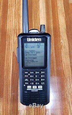 Uniden BCD436HP HomePatrol Series Digital Handheld Scanner NO RESERVE