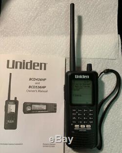 Uniden BCD436HP HomePatrol Series Digital Handheld Scanner Rarely Used