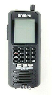 Uniden BCD436HP HomePatrol Series Digital Handheld Scanner, Simple Programming