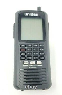 Uniden BCD436HP HomePatrol Series Digital Handheld Scanner, Simple Programming