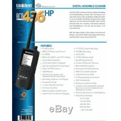 Uniden BCD436HP HomePatrol Series Digital Handheld Scanner TrunkTracker V
