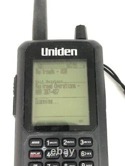 Uniden BCD436HP HomePatrol Series Digital Handheld Scanner used good working