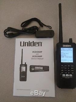 Uniden BCD436HP P-25 PHASE I & II TDMA, DMR Handheld Digital Police Scanner