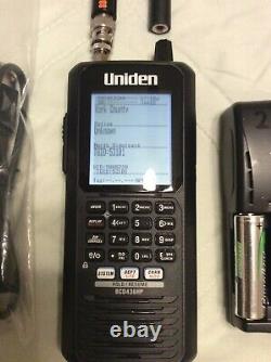 Uniden BCD436HP P25 Digital Handheld Scanner withDMR Upgrade