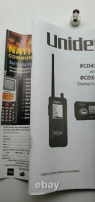 Uniden BCD436HP Professional Series Digital Handheld Scanner (NEVER USED)
