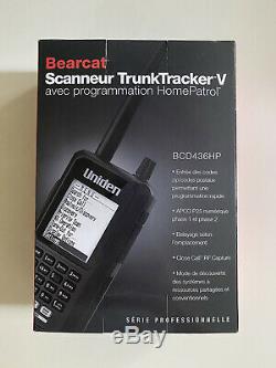 Uniden BCD436HP TrunkTracker V Digital Handheld Police Scanner