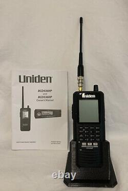 Uniden BCD436HP Trunktracker V Scanner Home Patrol Digital Handheld Police EMT