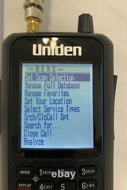Uniden BCD436HP Trunktracker V Scanner Home Patrol Digital Handheld Police EMT