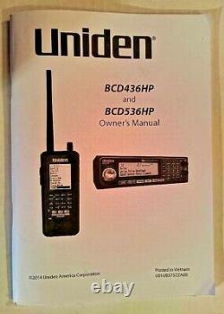 Uniden Bcd436hp Handheld Digital Police Fire Ems Scanner Mint Refurb Nice Look
