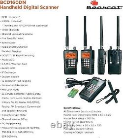 Uniden Bearcat BCD160DN Handheld Digital Scanner