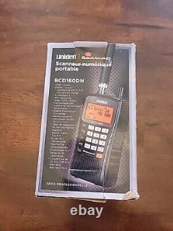 Uniden Bearcat BCD160DN Handheld Digital Scanner BARELY USED DMR & NXDN