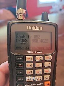 Uniden Bearcat BCD160DN Handheld Digital Scanner BARELY USED DMR & NXDN