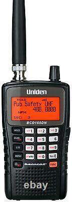 Uniden Bearcat BCD160DN Handheld Digital Scanner, Exclusive Features, Band Sc