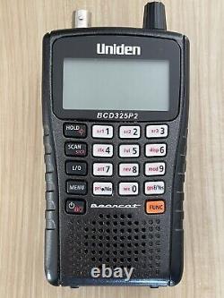 Uniden Bearcat BCD325P2 Digital Handheld Police Scanner Phase 1 and 2. Apco p25