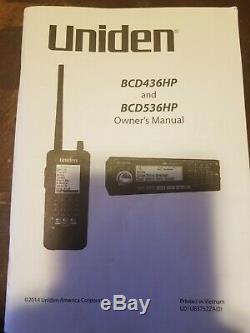 Uniden Bearcat BCD436HP Digital Handheld Trunk Tracking Scanner