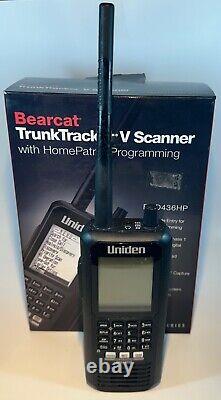 Uniden Bearcat BCD436HP Handheld Digital TrunkTracker V Scanner HomePatrol