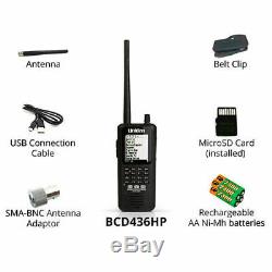 Uniden Bearcat BCD436HP HomePatrol Digital Handheld Scanner DMR MotoTRBO NXDN