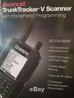 Uniden Bearcat BCD436HP HomePatrol Digital Handheld ZIP Scanner