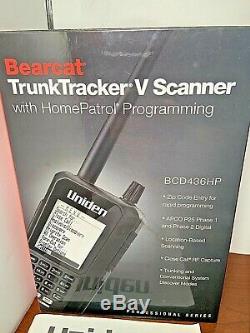 Uniden Bearcat BCD436HP Trunktracker V Home Patrol Digital Handheld Scanner