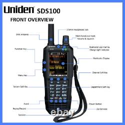 Uniden Bearcat SDS100 Digital Handheld Police Scanner, TrunkTracker X, True I/Q