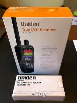 Uniden Bearcat SDS100 True I/Q Digital Handheld Police Scanner Pre-owned