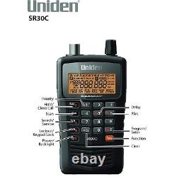 Uniden Bearcat SR30C, 500-Channel Compact Handheld Scanner, Close Call RF Capt