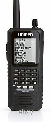 Uniden Digital Handheld Narrow Band Scanner With Easy Zip Code Programming