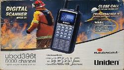 Uniden Handheld mobile UBCD396T digital trunk radio Scanner. Pre-programmed