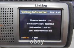 Uniden Home Patrol 1 Digital Scanner Touchscreen Original Box Firmware 2.06