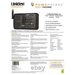 Uniden HomePatrol II Handheld Scanner