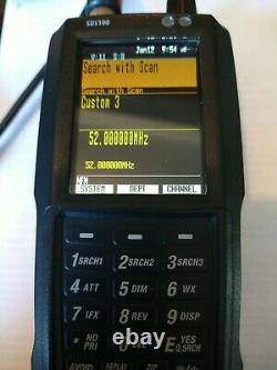 Uniden SDS100 Digital APCO Deluxe Trunking Handheld Scanner