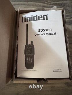 Uniden SDS100 Digital APCO Deluxe Trunking Handheld Scanner