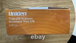 Uniden SDS100 Digital APCO Deluxe Trunking Handheld Scanner Open Box