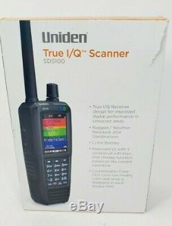Uniden SDS100 Digital APCO Deluxe Trunking Handheld Scanner True I/Q