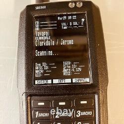 Uniden SDS100 Digital APCO Deluxe Trunking Handheld Scanner with Case