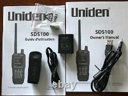 Uniden SDS100 Digital Trunking Handheld Scanner New In June 2021 (6 Months Old)