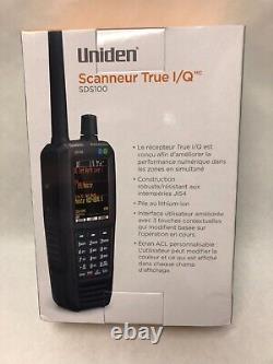 Uniden SDS100 True I/Q Digital Handheld Scanner Brand New