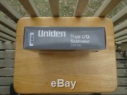 Uniden SDS100 True I/Q Digital Handheld Scanner NIP