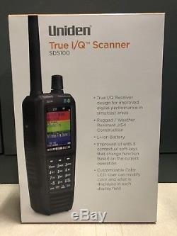 Uniden SDS100 True I/Q Digital Handheld Scanner (USED)