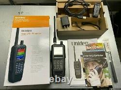 Uniden SDS100 True I/Q Digital Handheld Scanner with REM-820S ANT 800MHz