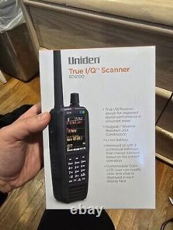 Uniden SDS100 True I/Q Handheld Digital Police Scanner Trunking SDR APCO P25